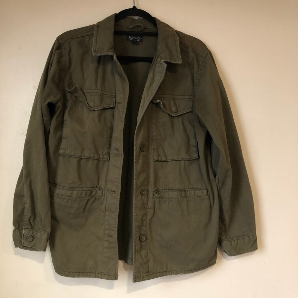 Topshop Cargo Utility Jacket